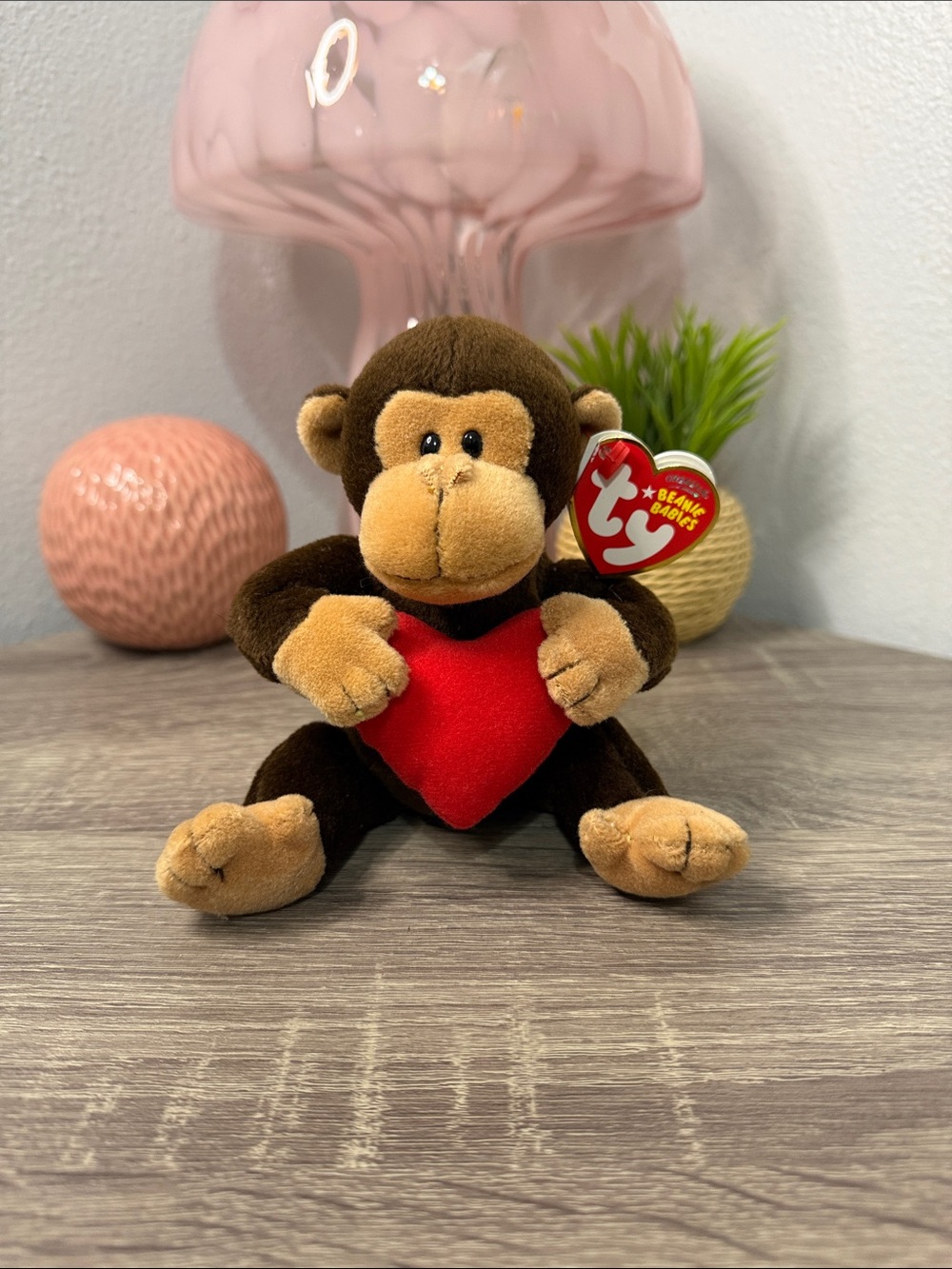 Ty Beanie Babies- D'vine the Monkey With Tags - Picture 2 of 7